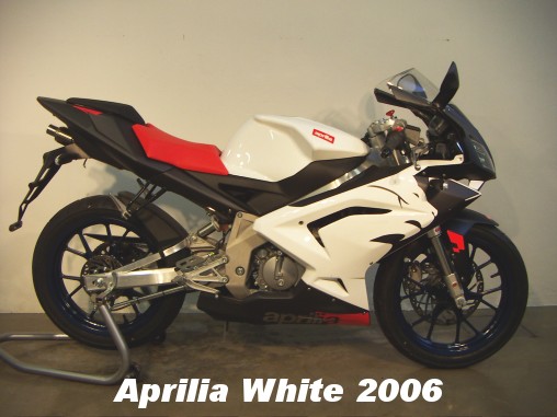 aprilia rs 50 white. Aprilia RS 50 Modellübersicht